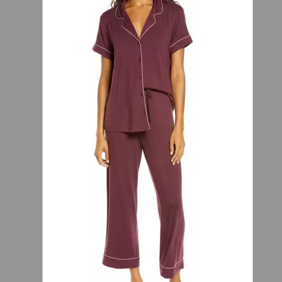Nordstrom Moonlight Dream Pajamas, Burgundy Fig, NWT - Picture 2 of 13